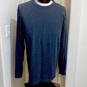 Carhartt Men's Signature Logo Long Sleeve T Shirt Original Fit Size Large